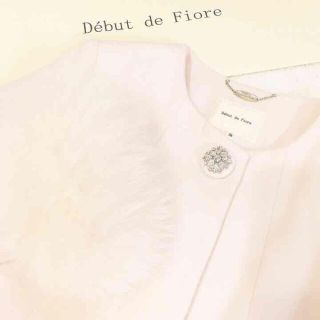 デビュードフィオレ(Debut de Fiore)のデビュードフィオレ ピジュー付きコート(チェスターコート)