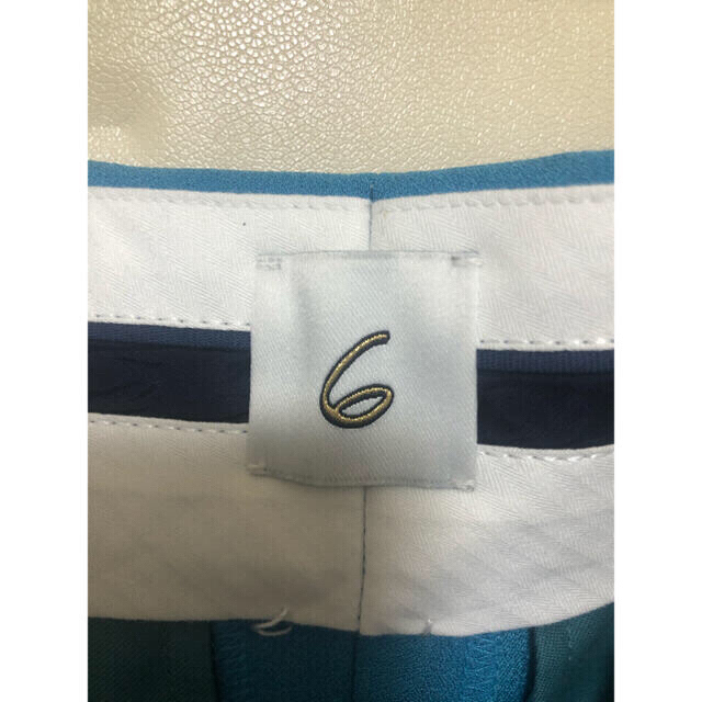 6(ROKU)>GEORGETTE TUCK PANTS 2/パンツ 6(ROKU)>GEORGETTE TUCK PANTS 2/パンツ