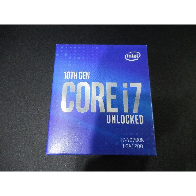 【動作未確認】Intel Core i7 10700K