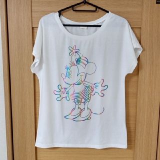 アズノウアズ(AS KNOW AS)の☆虹色ミニーTシャツ(Tシャツ(半袖/袖なし))