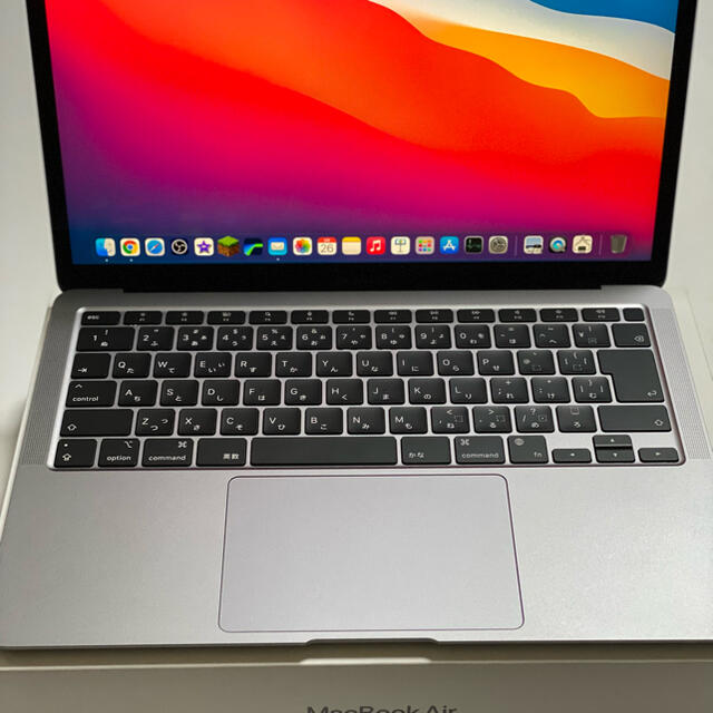 M1 Macbook Air 16GB 256GB スペースグレイ