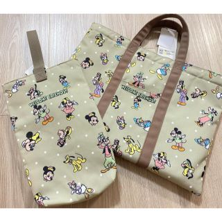 レトロミッキー💗レッスンバッグ シューズバッグ