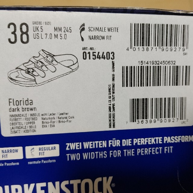BIRKENSTOCK(ビルケンシュトック)の新品　BIRKENSTOCK　ビルケンシュトック　フロリダ　サンダル レディースの靴/シューズ(サンダル)の商品写真