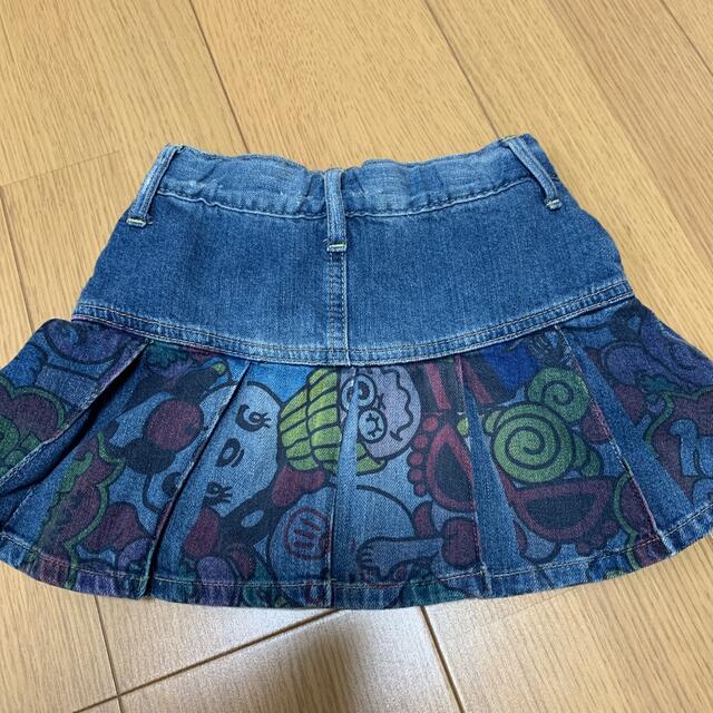 HYSTERIC MINI(ヒステリックミニ)のhysteric mini ビンテージスカート キッズ/ベビー/マタニティのキッズ服女の子用(90cm~)(スカート)の商品写真