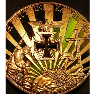 ドイツ国 第一次世界大戦～第二次世界大戦 戦没者追悼メダル チャレンジコイン(その他)