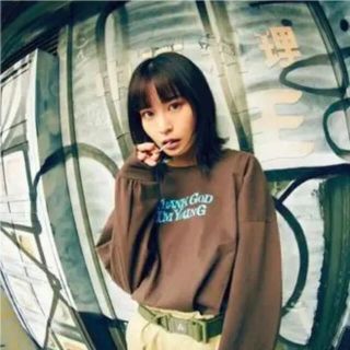 シー(SEA)のWIND AND SEA×9090 ロンT  Tシャツ　茶色　即日配送(Tシャツ/カットソー(七分/長袖))