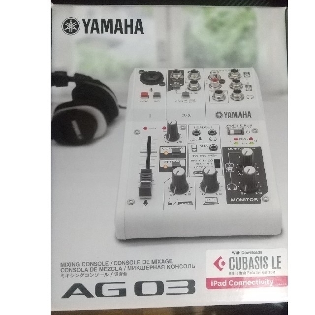 AG03　厳選アイテム　ヤマハ(YAMAHA)　オーディオインターフェース　8960円