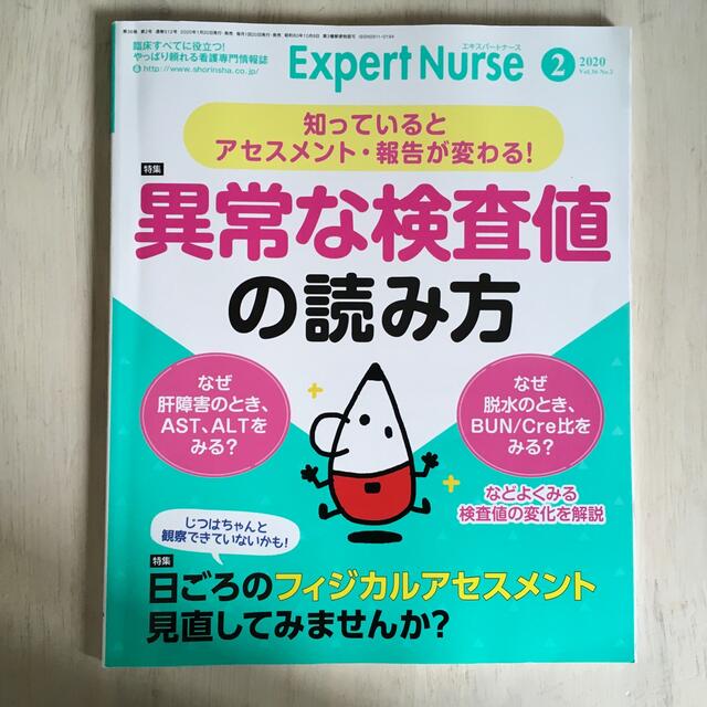 Expert Nurse (エキスパートナース) 2020年 02月号 エンタメ/ホビーの雑誌(専門誌)の商品写真