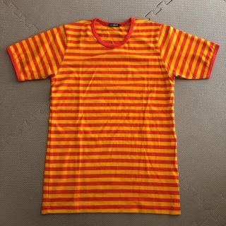 マリメッコ(marimekko)の【値下げ】マリメッコ　ボーダーTシャツ 半袖(Tシャツ/カットソー(半袖/袖なし))