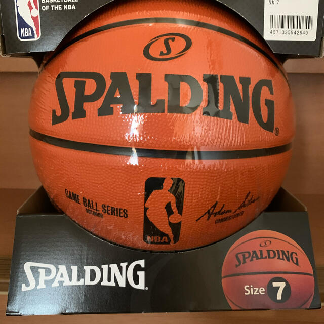 Spaulding NBA バスケットボール7号球 公式試合球レプリカボール | フリマアプリ ラクマ Spaulding NBA バスケットボール7号球 公式試合球レプリカボール | フリマアプリ ラクマ