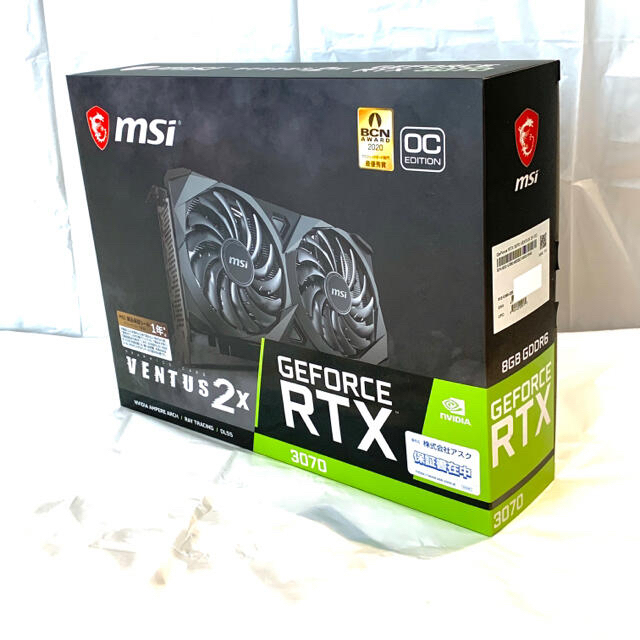 MSI GeForce RTX 3070 VENTUS 2X OC GPU