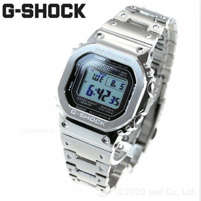 G-SHOCK フルメタル シルバー　木村拓哉　GMW-B5000D-1JF