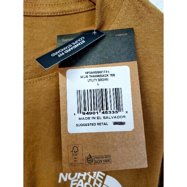 THE NORTH FACE(ザノースフェイス)のTHE NORTH FACE Long Tee ノースフェイス ロング ティー メンズのトップス(Tシャツ/カットソー(七分/長袖))の商品写真