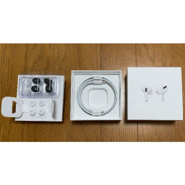 Apple(アップル)の【中古】Apple　Air pods pro スマホ/家電/カメラのオーディオ機器(ヘッドフォン/イヤフォン)の商品写真