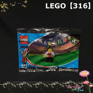 レゴ(Lego)のLEGO ミニフィグ サッカー コカコーラ スポーツ【316】(ノベルティグッズ)