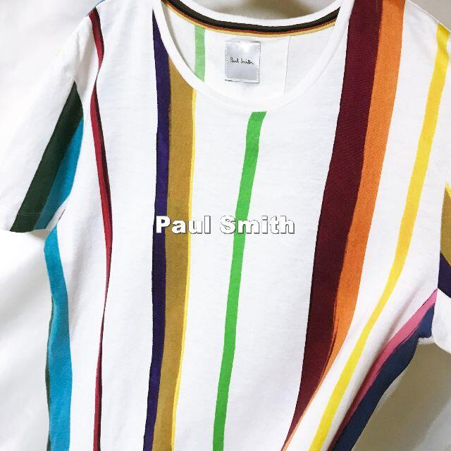 【Paul Smith】 ポールスミス マルチストライプ Tシャツ