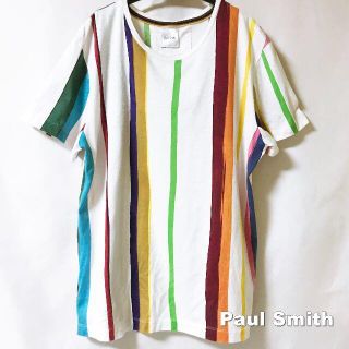 ポールスミス(Paul Smith)の【Paul Smith】 ポールスミス マルチストライプ Tシャツ(Tシャツ(半袖/袖なし))