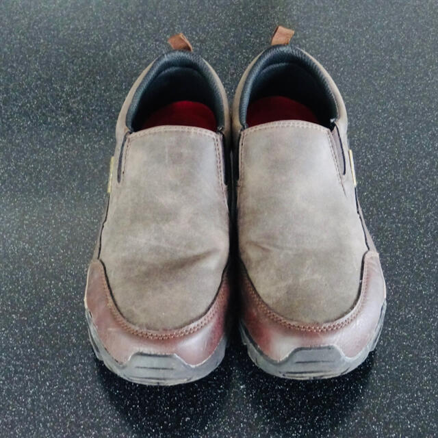 EDWIN(エドウィン)のEDWIN メンズ　スリッポン　24.5cm ブラウン メンズの靴/シューズ(スリッポン/モカシン)の商品写真