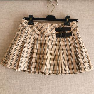 バーバリーブルーレーベル(BURBERRY BLUE LABEL)の36 キュロットスカート　バーバリーブルーレーベル(キュロット)