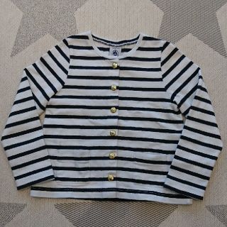 プチバトー(PETIT BATEAU)のPETIT BATEAU カーディガン3ans95cm(カーディガン)