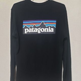 パタゴニア(patagonia)のpatagonia　ロンT P-6ロゴ size/M(Tシャツ/カットソー(七分/長袖))