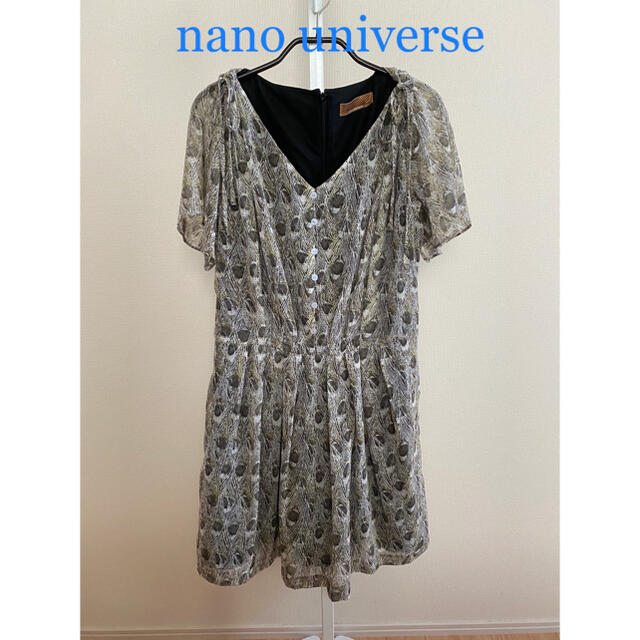 nano・universe(ナノユニバース)のnano universe ナノユニバース ワンピースチュニック⭐︎裏地付き レディースのトップス(チュニック)の商品写真