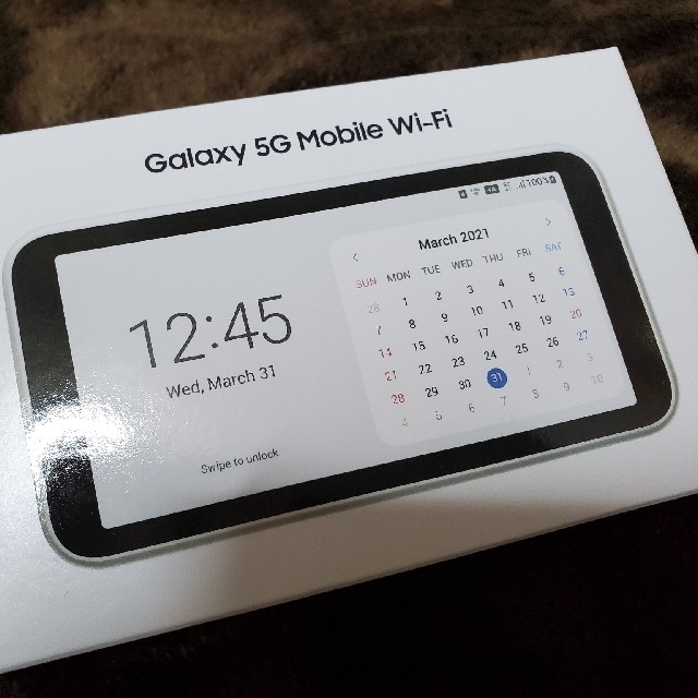 Galaxy(ギャラクシー)のGalaxy 5G Mobile WiFi スマホ/家電/カメラのスマートフォン/携帯電話(その他)の商品写真