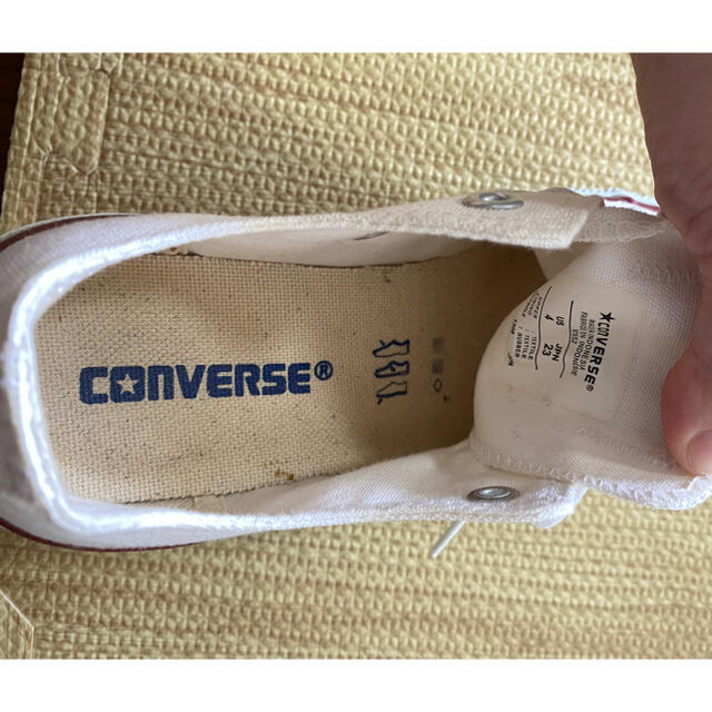 CONVERSE(コンバース)のコンバース　オールスター　白　ローカットJPN23 レディースの靴/シューズ(スニーカー)の商品写真