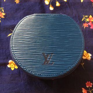 ルイヴィトン(LOUIS VUITTON)のルイヴィトン　ジュエリーケース　エクランビジュー　青(ポーチ)