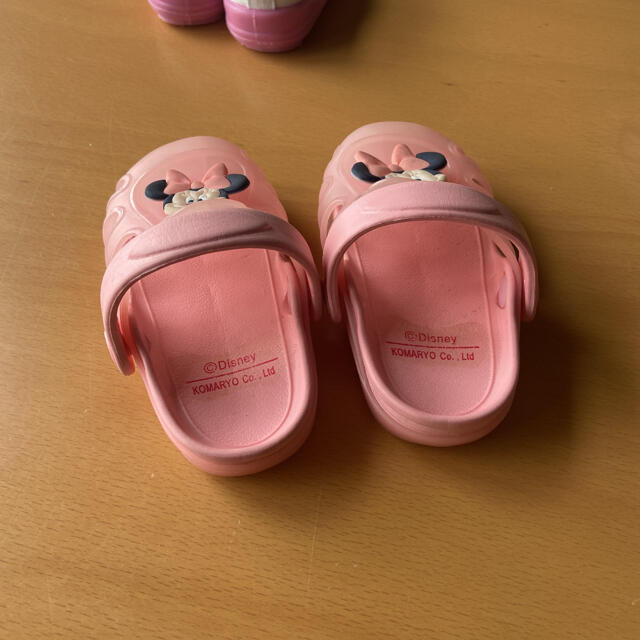 Disney(ディズニー)の女の子　靴　サンダル　2点セット キッズ/ベビー/マタニティのベビー靴/シューズ(~14cm)(サンダル)の商品写真
