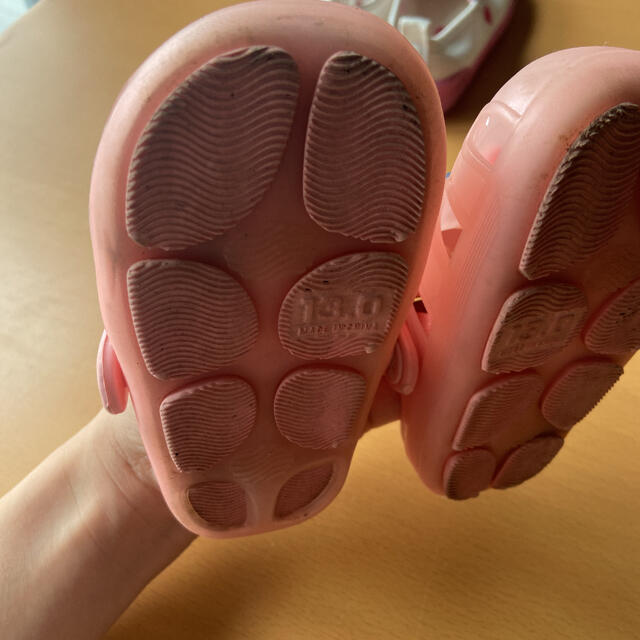 Disney(ディズニー)の女の子　靴　サンダル　2点セット キッズ/ベビー/マタニティのベビー靴/シューズ(~14cm)(サンダル)の商品写真