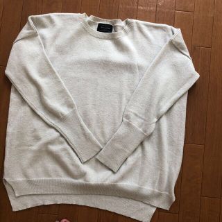 ユナイテッドアローズグリーンレーベルリラクシング(UNITED ARROWS green label relaxing)のグリーンレーベルリラクシング　ホワイトラメセーター(ニット/セーター)