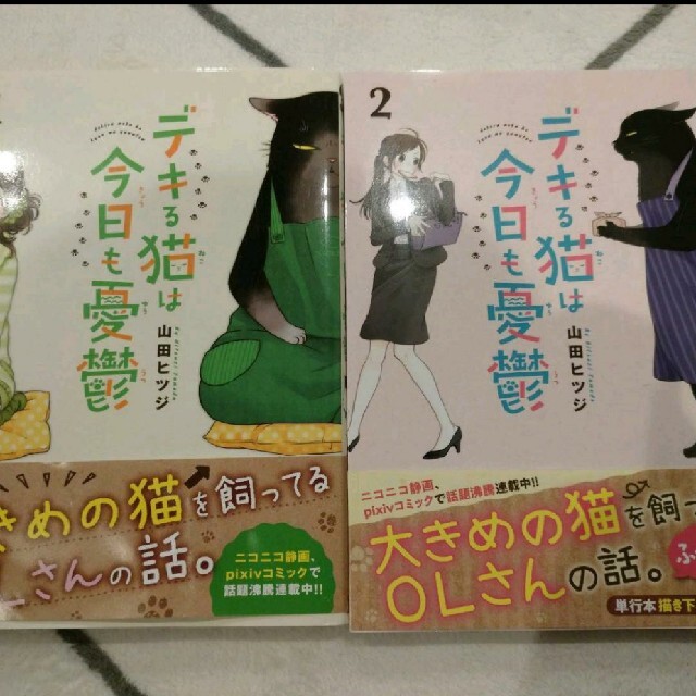 講談社(コウダンシャ)のデキる猫は今日も憂鬱　1、2巻セット　山田ヒツジ　講談社 エンタメ/ホビーの漫画(その他)の商品写真