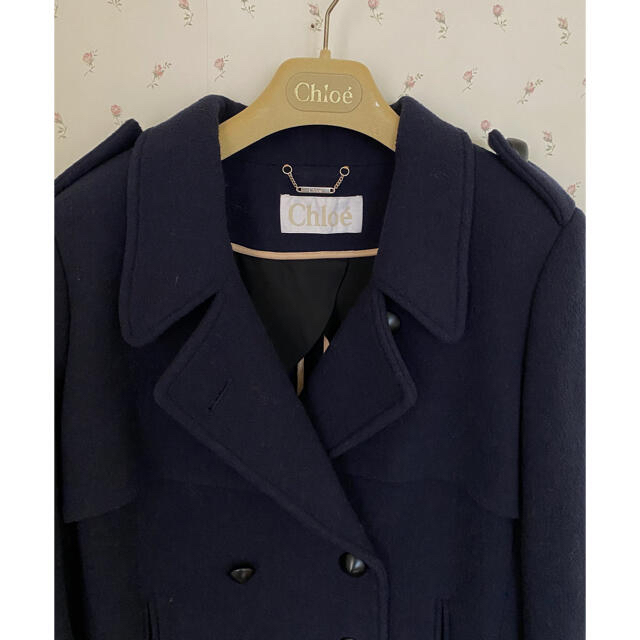 Chloe ピーコートの通販 by m's shop|クロエならラクマ - chloe Pコート 格安得価
