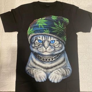 プリント 猫 ねこ ティーシャツ ネコティーシャツ ネコ Tシャツ tシャツ(Tシャツ/カットソー(半袖/袖なし))