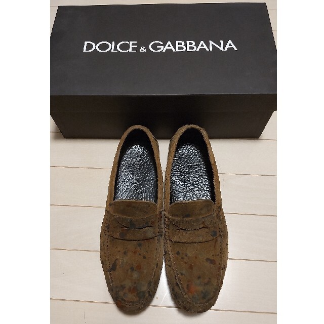 DOLCE&GABBANA ドライビングシューズ ドルガバ 靴スリッポン/モカシン