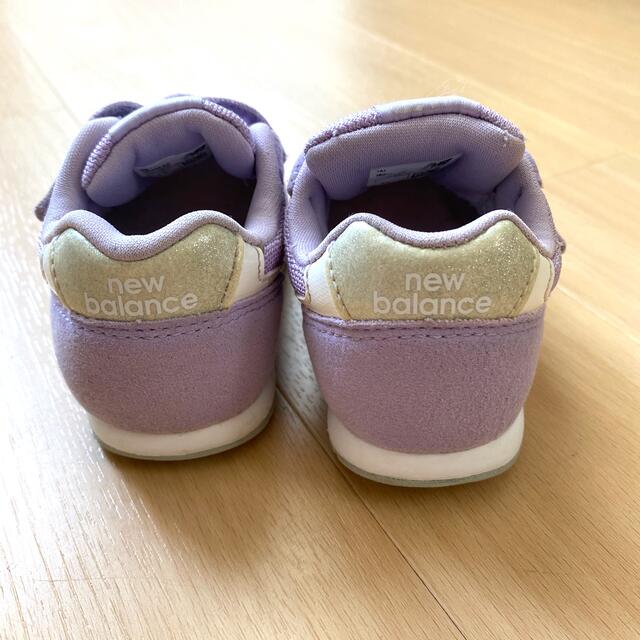 New Balance(ニューバランス)のニューバランス　12cm ラベンダー　パープル　紫 キッズ/ベビー/マタニティのベビー靴/シューズ(~14cm)(スニーカー)の商品写真