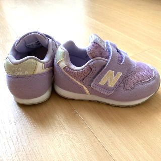 ニューバランス(New Balance)のニューバランス　12cm ラベンダー　パープル　紫(スニーカー)