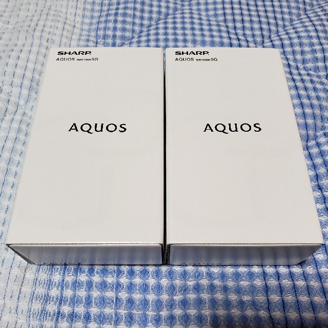 AQUOS sense5G  simフリー 2台セット★SH-M17 SHARP