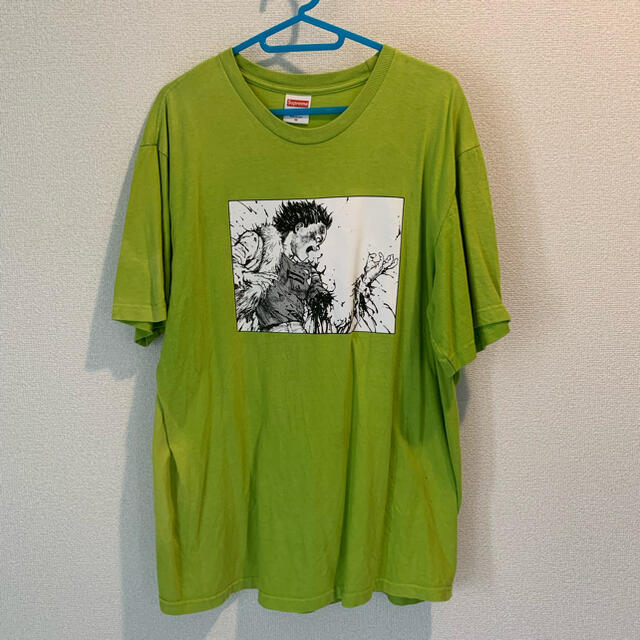 supreme akira tee pill arm lime tシャツ m