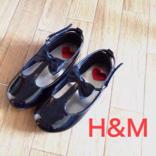 エイチアンドエム(H&M)のH&Mリボンシューズ17cmパンプス(その他)