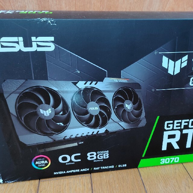 【品】ASUS TUF-RTX3070-08G-GAMING