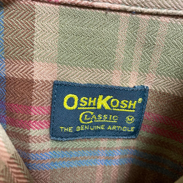 OshKosh(オシュコシュ)のグッドカラー！オシュコシュosh koshチェックシャツ　ネルシャツ メンズのトップス(シャツ)の商品写真