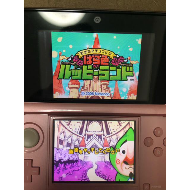 ニンテンドーDS(ニンテンドーDS)のもぎたてチンクルのばら色ルッピーランド☆DS エンタメ/ホビーのゲームソフト/ゲーム機本体(携帯用ゲームソフト)の商品写真