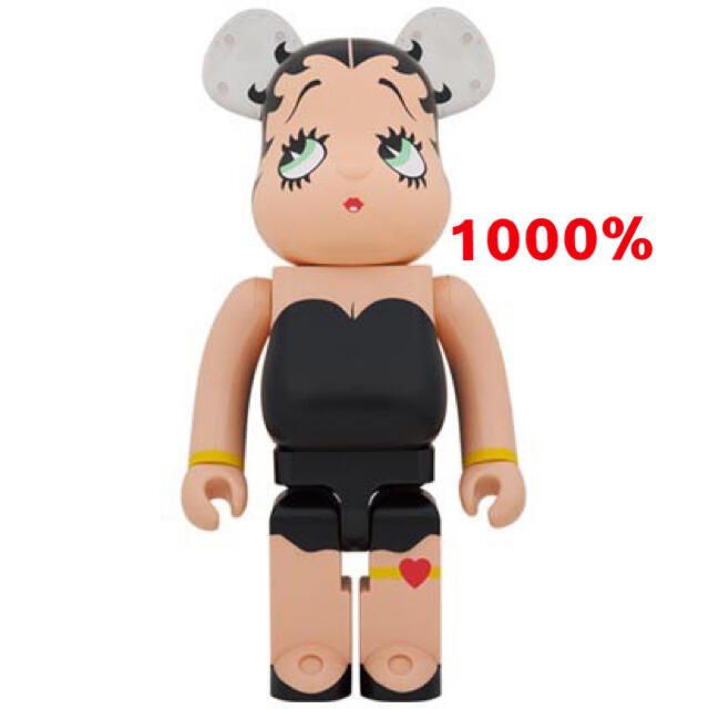 MEDICOM TOY(メディコムトイ)のBE@RBRICK Betty Boop(TM)BLACK Ver. 1000% エンタメ/ホビーのフィギュア(その他)の商品写真