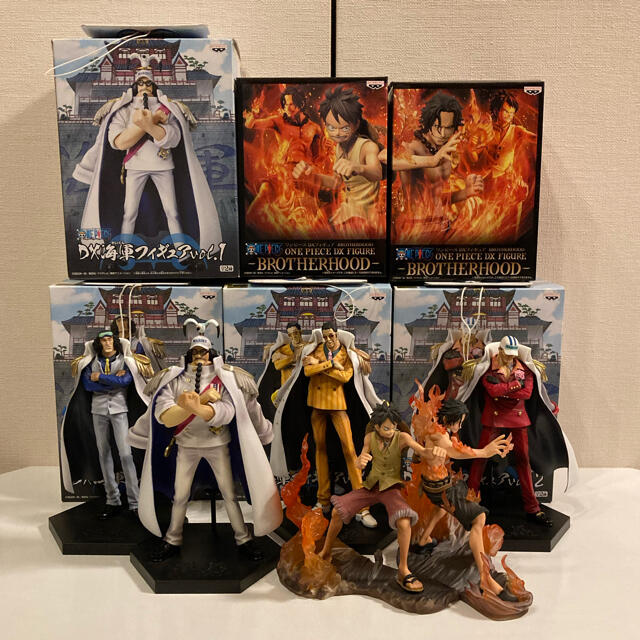 BANPRESTO - ワンピース フィギュア 三大将&BOTHER HOOD ルフィ BANPRESTO - ワンピース フィギュア 三大将&BOTHER HOOD ルフィ