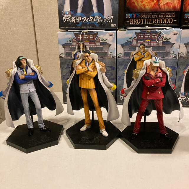 BANPRESTO - ワンピース フィギュア 三大将&BOTHER HOOD ルフィ BANPRESTO - ワンピース フィギュア 三大将&BOTHER HOOD ルフィ