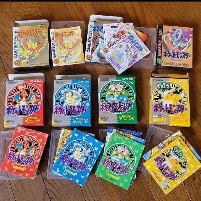 ポケモンセンター限定ゲームボーイカラー ソフトセット 専用です | www