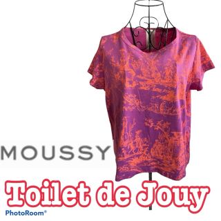 マウジー(moussy)のMoussy マウジー Toilet de Jouy カットソー トワルドジュイ(カットソー(半袖/袖なし))