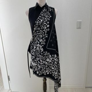 MM6 メゾンマルジェラ ペイズリー柄アシンメトリーカットソー